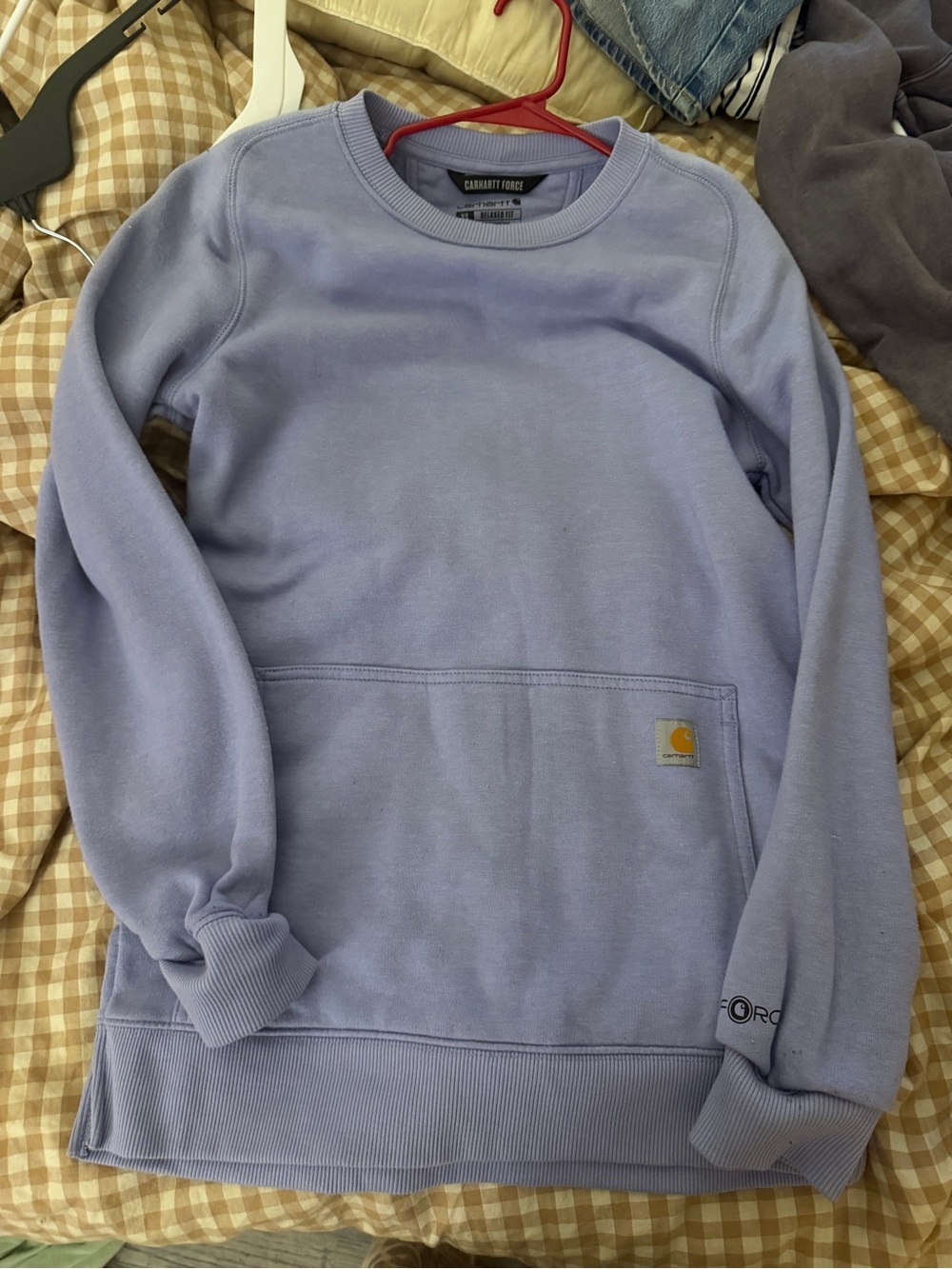 Carhartt Force Lavender Crewneck Sweatshirt